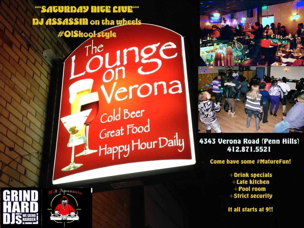 Lounge on Verona Saturdays Flyer